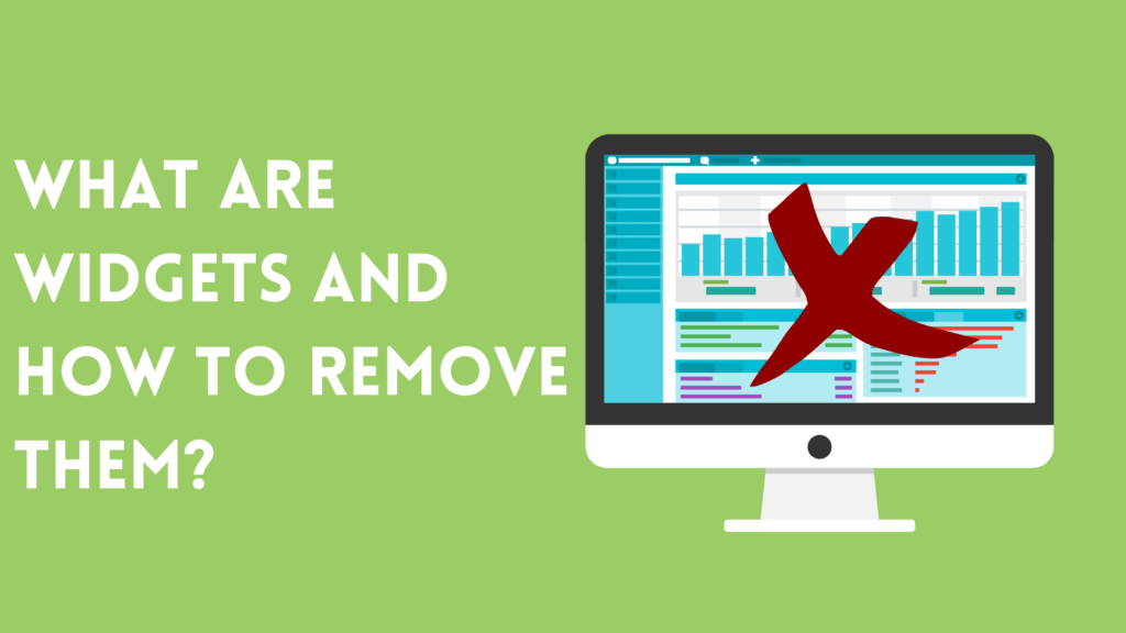 How to remove widgets and sidebar