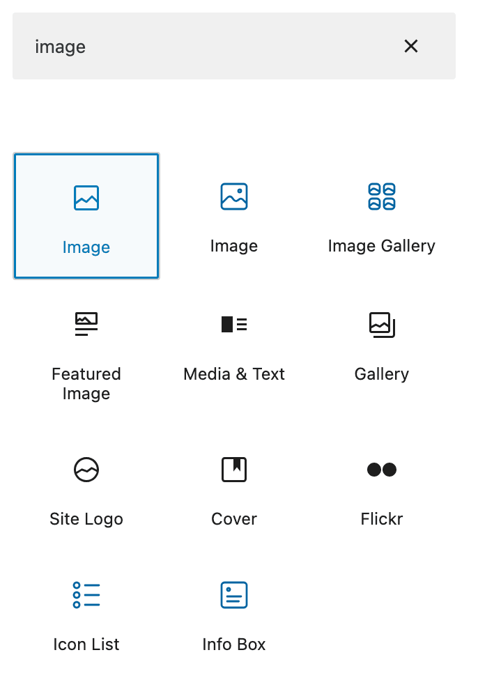 Drag-and-drop the WordPress image addOn.