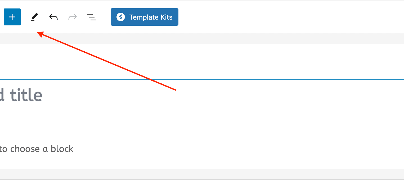 Insert addOns in WordPress posts or pages by clicking on the icon